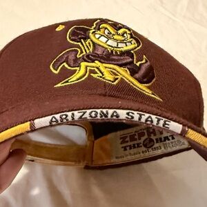 Zephyr Brown and Yellow Cap Arizona State Sun Devils Made in Russia Rare find